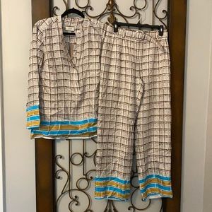 J.Crew 2 piece pant set